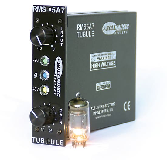 Roll Music RMS5A7 Tubule 500 Series tube Preamp image 1