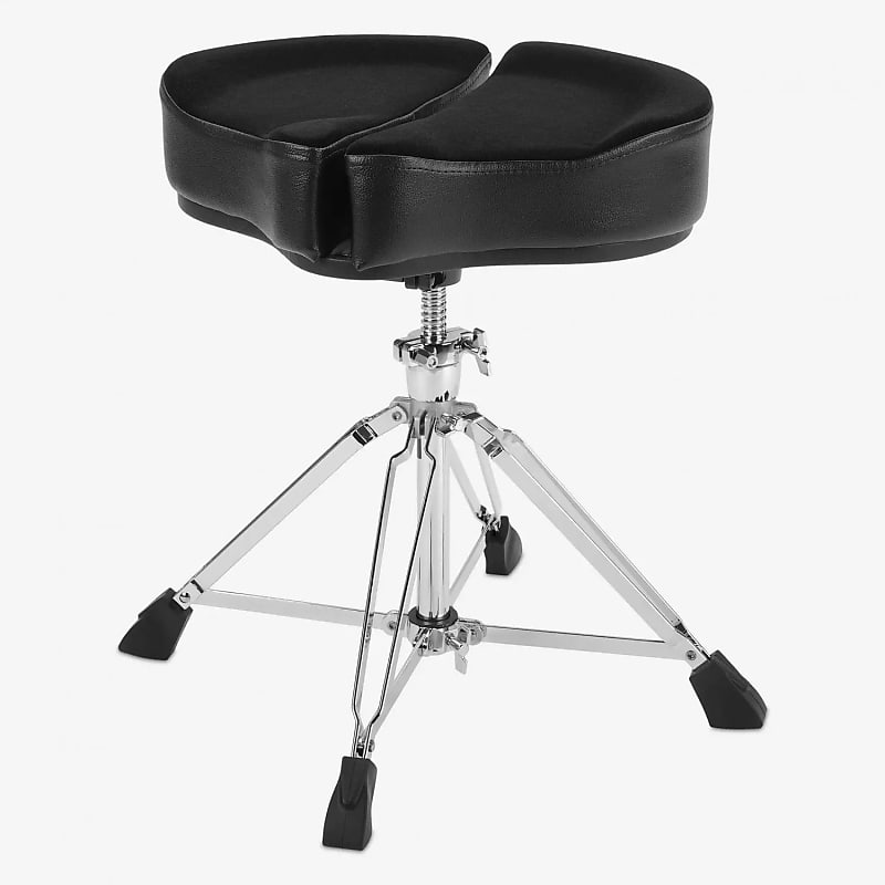 Ahead 18Inch SpinalG Saddle Top 4 Leg Drum Throne Black Reverb