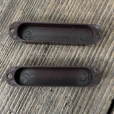 Fender Musicmaster Duo Sonic Mustang pickup covers Brown 1959 1960 1961 1962 1963 1964 Pre CBS image 3