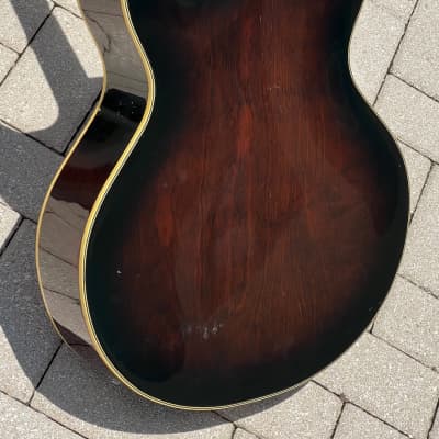 D'Agostino ES-175D Replica 1975 a beautiful Dark Sunburst finished Gibson ES-175D copy on a budget. image 4