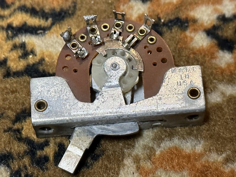 5 Way Switch CRL Made in USA 1970's!(1975/76/77/78/79