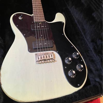 Friedman Vintage T P90 Electric Guitar  Vintage Blonde image 3