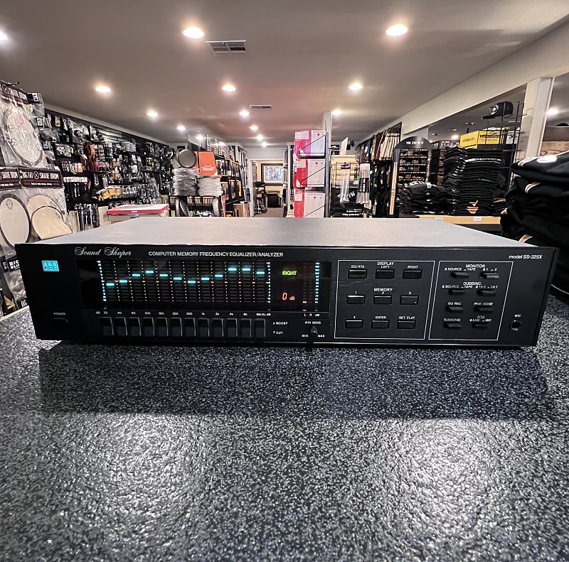 ADC Sound Shaper Computer Memory Frequency Equalizer/Analyzer SS-325x