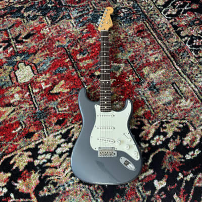 Fender American Standard Stratocaster with Rosewood Fretboard - Charcoal Frost Metallic image 2