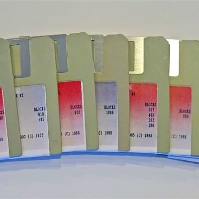 Ensoniq EPS Full Set of Original Issue Sound Disks