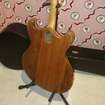 Vintage 1966 Mosrite Joe Maphis Model I Natural w/ Case image 5