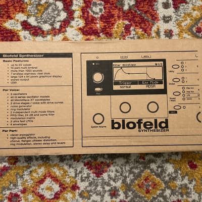 Waldorf Blofeld Desktop Synthesizer 2007 - Present - White