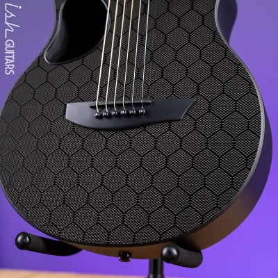 McPherson Touring Carbon Fiber Acoustic-Electric Guitar Honeycomb Top Black Hardware image 4