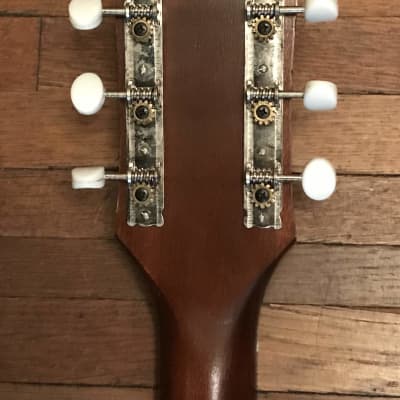 Vintage 1970 Fender F1010 Uni-Bar Acoustic Natural image 10