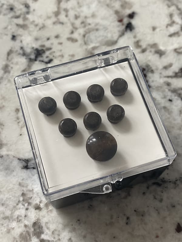 Martin Ebony Bridge Pins Ebony Reverb