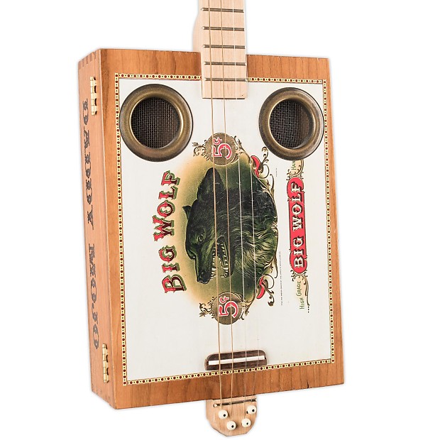 USED DADDY MOJO CIGAR BOX GUITAR