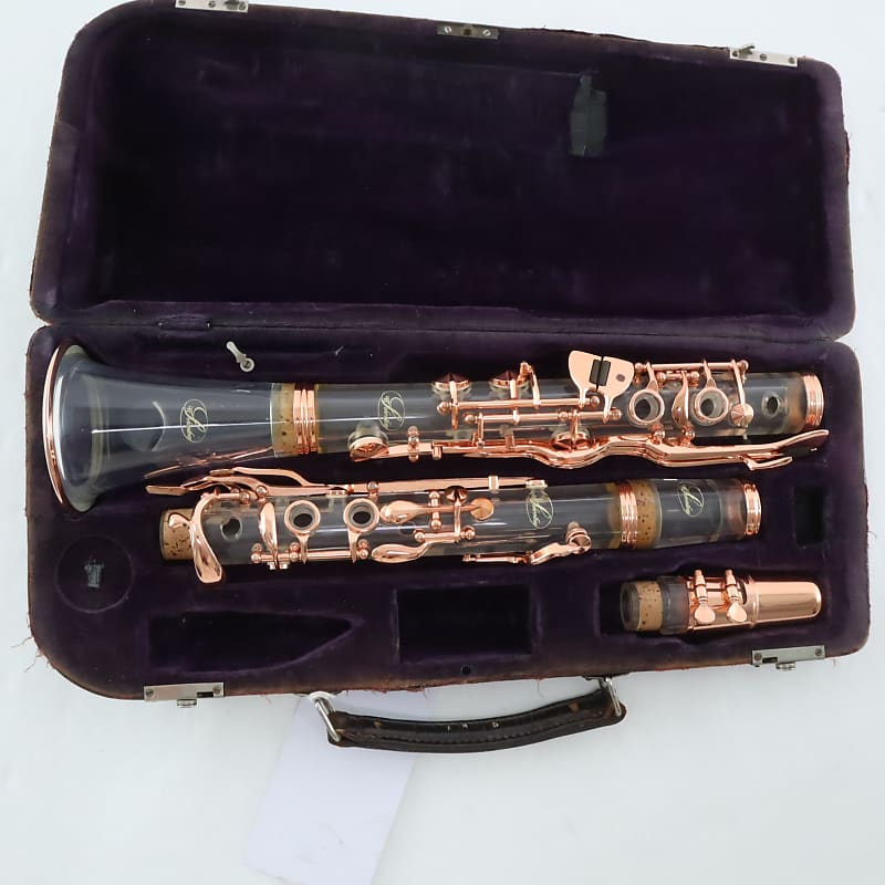 Schreiber Transparent Lucite Bb Oehler System Reverb