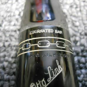 Vintage Otto Link Eburnated Bar Slant Signature #3 Alto Sax Mouthpiece (NY) image 10