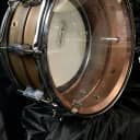 Ludwig LC663 Raw Copper Phonic 6.5x14" Snare Drum