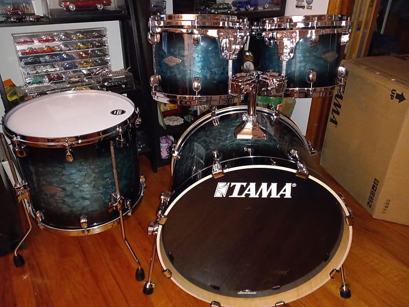 Tama Starclassic Performer Birch Maple 2021 Molten Steel Blue 