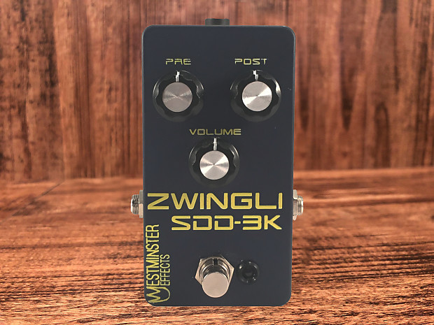 Westminster Effects Zwingli SDD-3K Preamp Demo - YouTube