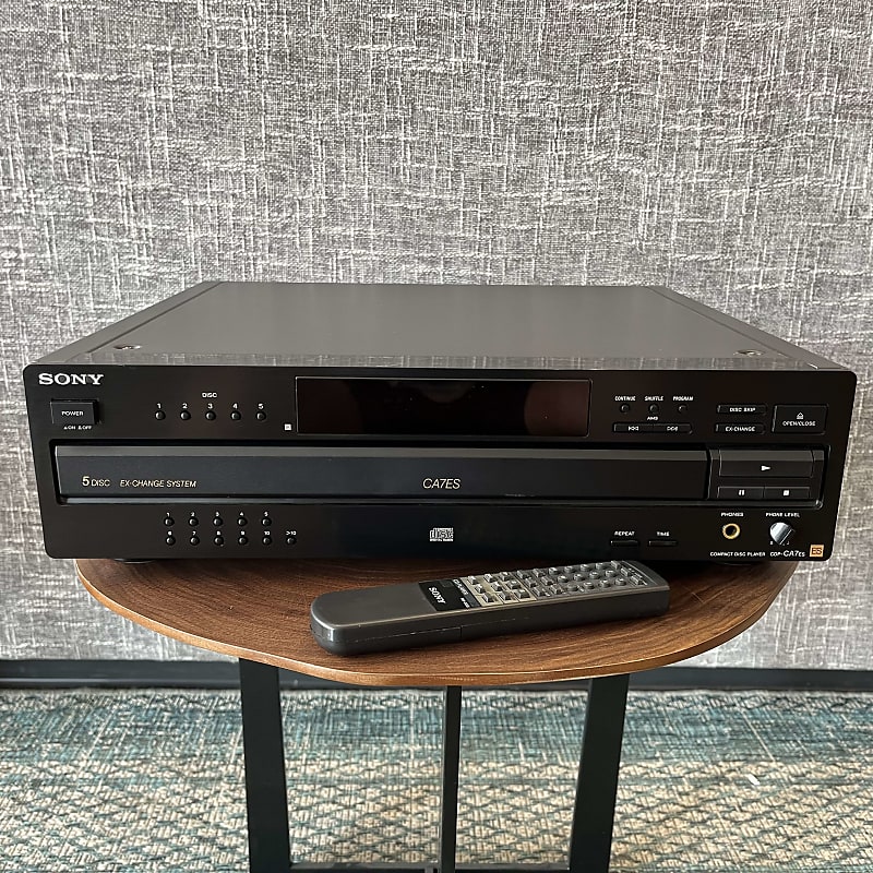 Sony CDP-CA7ES 5-Disc CD Player  			