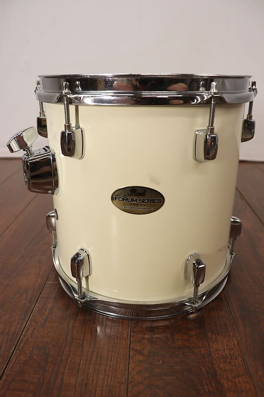 Pearl 10x10" Forum Series Rack Tom Drum White Reverb Canada