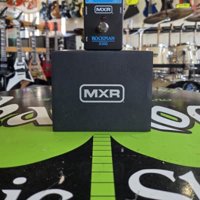 MXR MX100 Rockman X100 Analog Tone Processor - Black / Blue