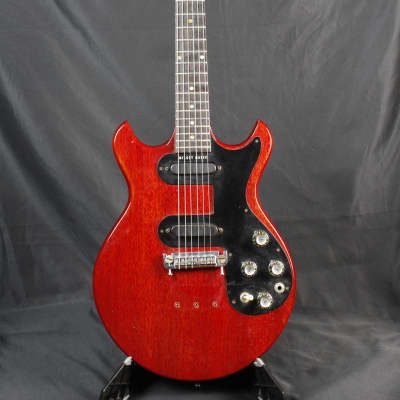 1965 Gibson Melody Maker D Cherry Red w/Alligator Case 5.2 Lbs GREAT PLAYER for sale
