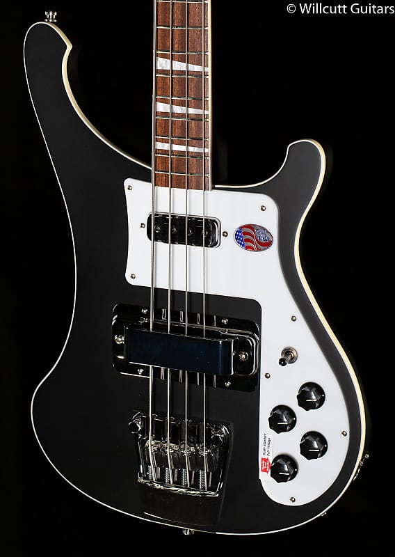 Rickenbacker Bass Matte Black Reverb