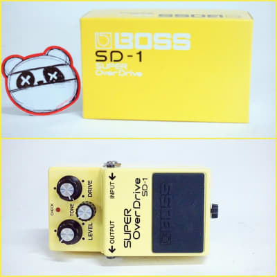 Boss SD-1 Super Overdrive w/Box | Vintage 1986 (JRC4558DD)