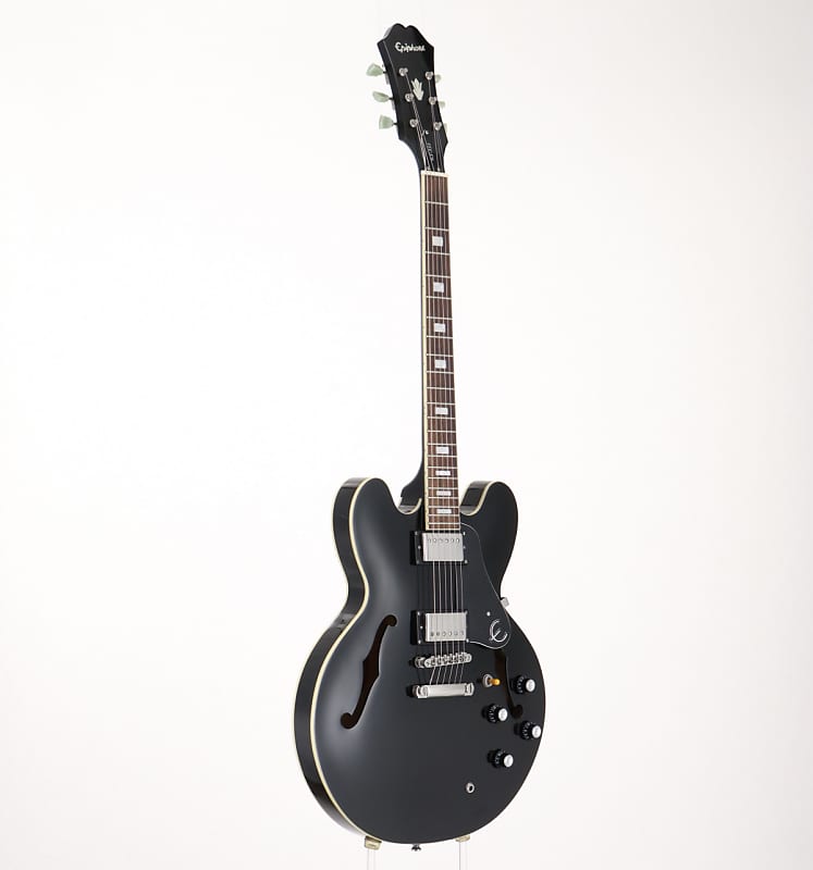 Open Box Epiphone Limited Edition Dot Black Royale Electric
