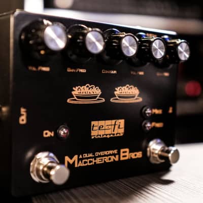 TEFI Vintage Lab Maccheroni Bros "Black series" 2020 Matt Black image 1