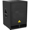 Behringer Eurolive VQ1500D High-Performance Active 500-Watt 15  PA Subwoofer with Built-in Stereo Crossover, 65Hz-150Hz Frequency Response