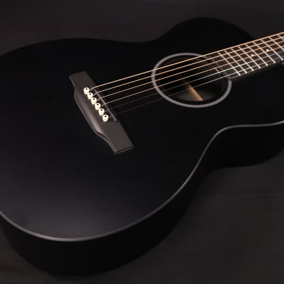 Martin 0-X1 Black X Series Limited Edition Concert Acoustic Guitar, Black 396 image 1