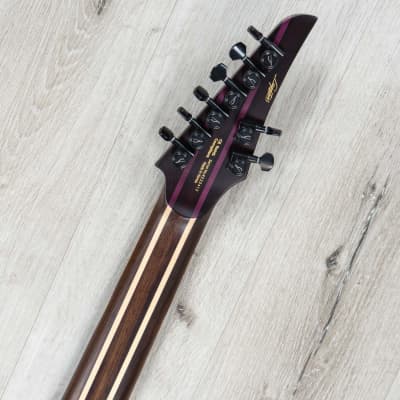 Legator Ninja N8FX Multi-Scale 8-String Guitar, Ebony, Fluence Pickups, Ruby image 9