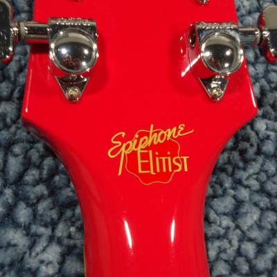2005 Epiphone Jay Jay French Elitist Les Paul Standard Pinkburst Electric Guitar JJ Twisted Sister image 14