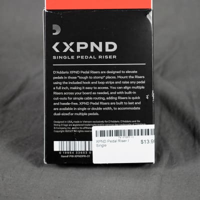 D'Addario XPND Single Pedal Riser image 3