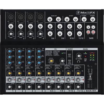 Mackie Mix12FX 12-channel Compact Mixer with Effects image 2