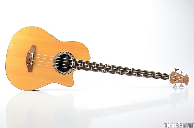 OVATION Celebrity CC-074 Acoustic Bass Guitar w/ Soft Case #26436