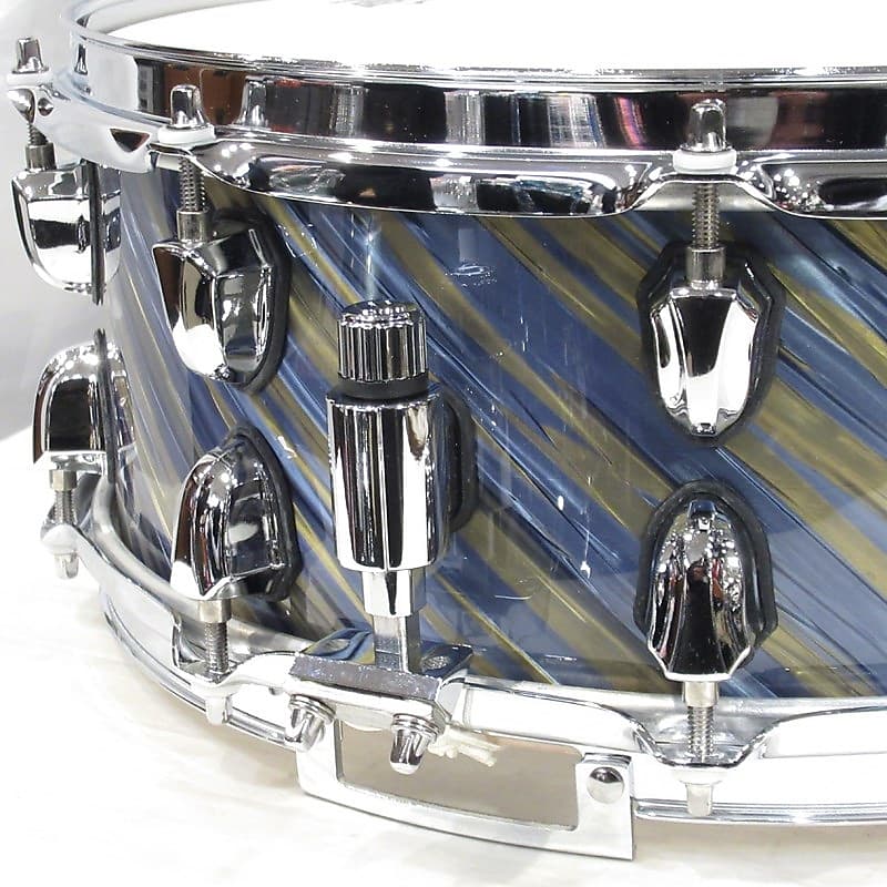 MAPEX Saturn IV Snare Drum 145.5 - Marin Spiral [SNMS4550] | Reverb