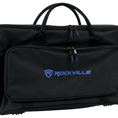Rockville Heavy Duty Rugged Gig Bag DJ Case Fits Arturia MicroLab Black