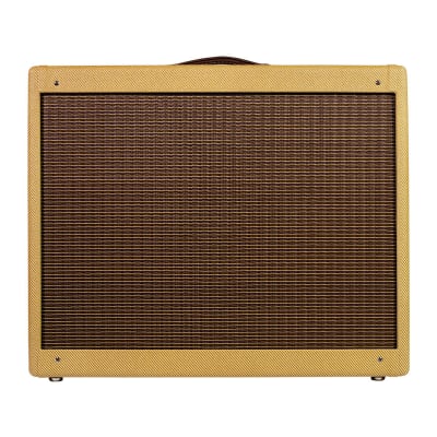 Mojotone Fender Tweed Twin Style 2x12 Speaker Guitar Amp Extension Cabinet With Lacquered Tweed Finish image 3