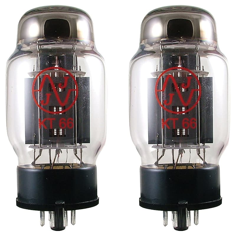 JJ Electronic KT66 Power Tube Apex Matched Pair image 1