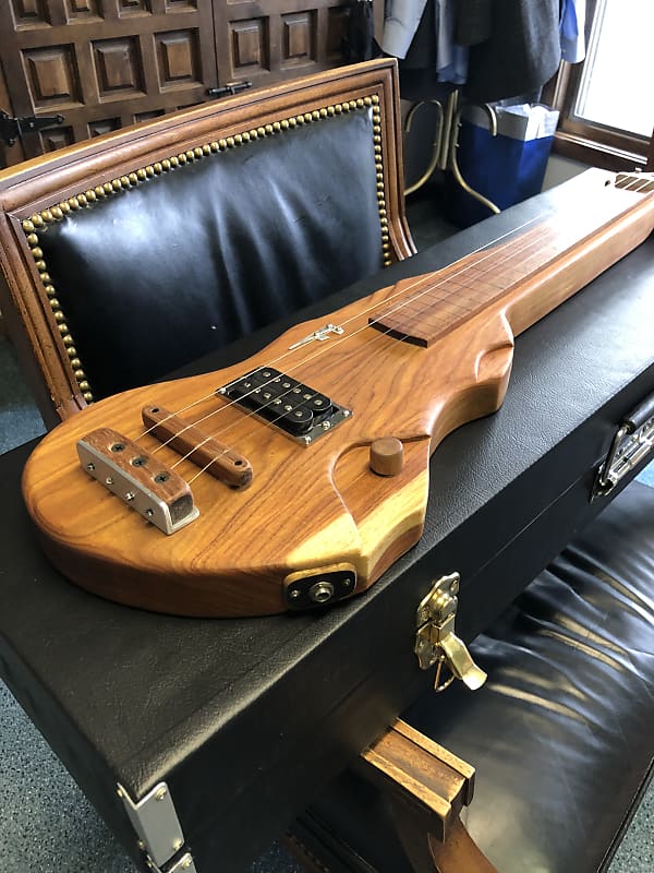 Custom Tenor Lapsteel Guitar - 4 strings, exotic wood! | Reverb