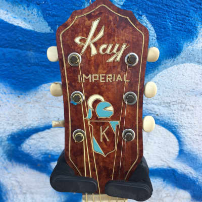 Kay Imperial  1950s Spruce top Flame Maple back/sides image 2