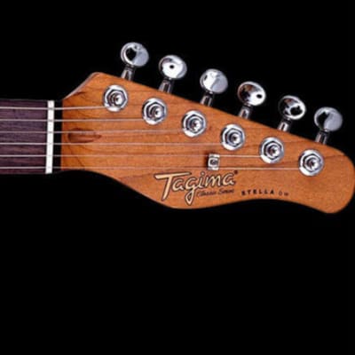 Tagima Stella DW Quilted Maple Electric Guitar image 2