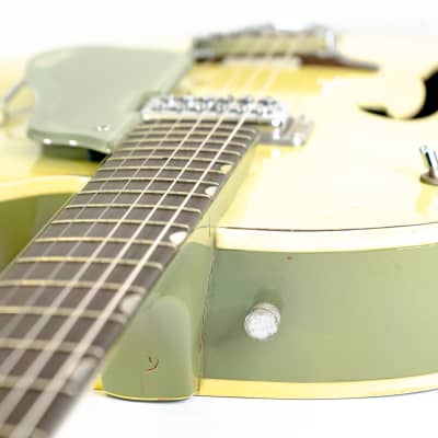 1959 Gretsch Single Anniversary Model 6125 Guitar - Smoke Green image 8