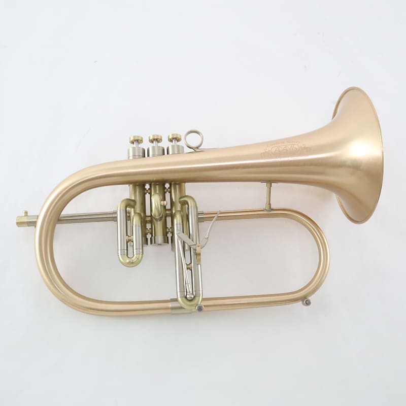 Adams Model F2 Professional Flugelhorn with Gold Brass Bell Reverb