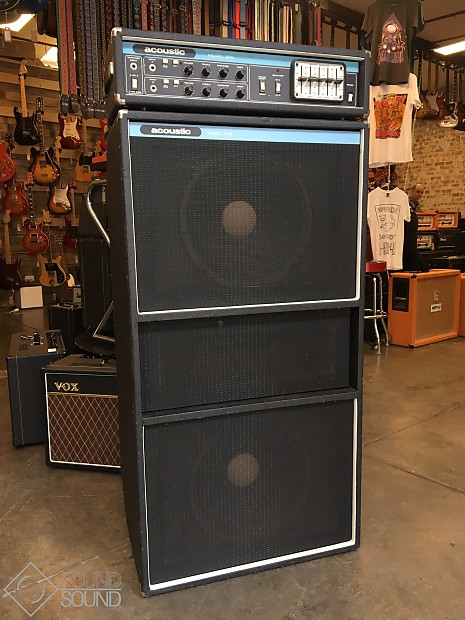 Acoustic Control Corp Model 320 Head & Model 408 | Reverb Canada