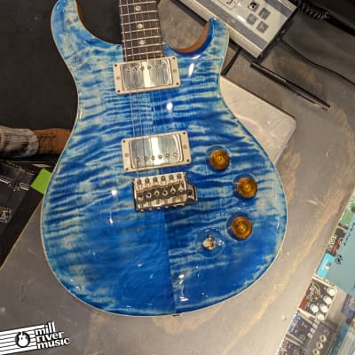Paul Reed Smith PRS Core DGT - Moons - Faded Blue Jean Electric Guitar w/HSC image 7