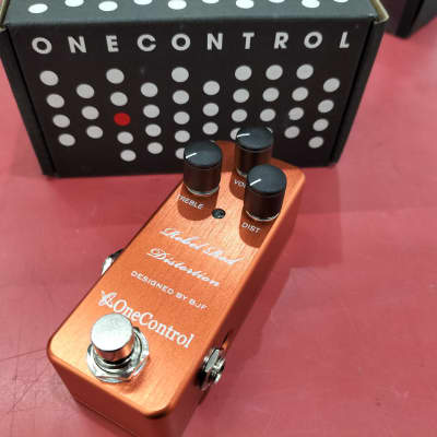 Reverb.com listing, price, conditions, and images for one-control-rebel-red-distortion