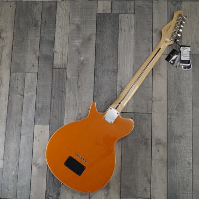 Revelation TTX DB Electric Guitar, Trans Orange image 2