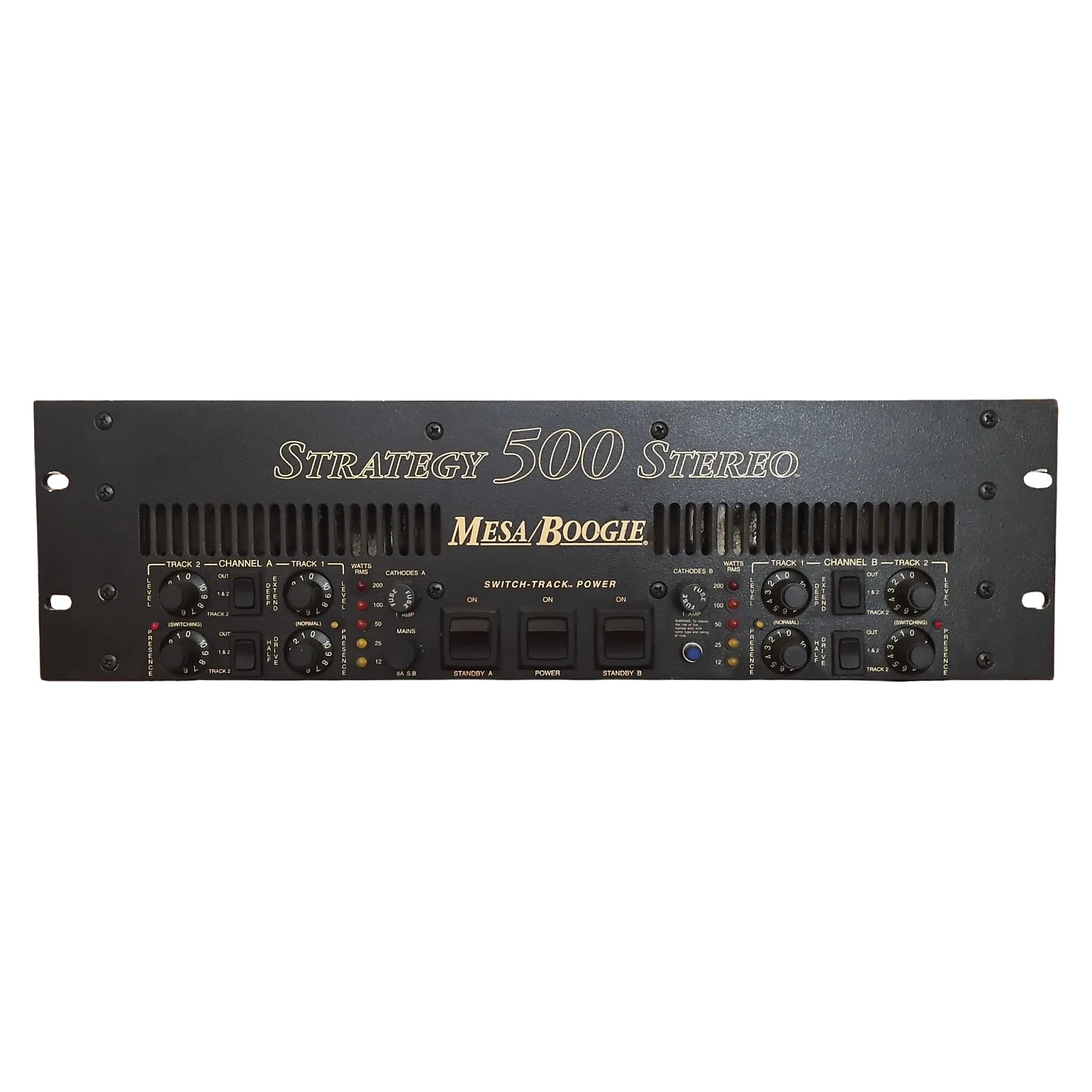 Mesa Boogie Strategy 500 2-Channel 200-Watt Power | Reverb UK