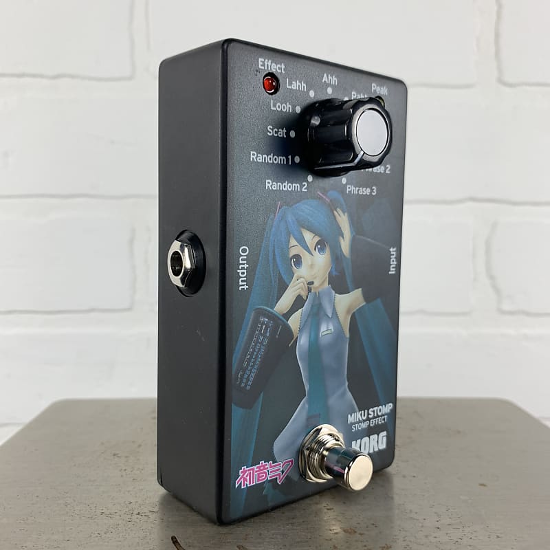 Korg Miku Stomp Guitar Effects Pedal w/ Box | Reverb